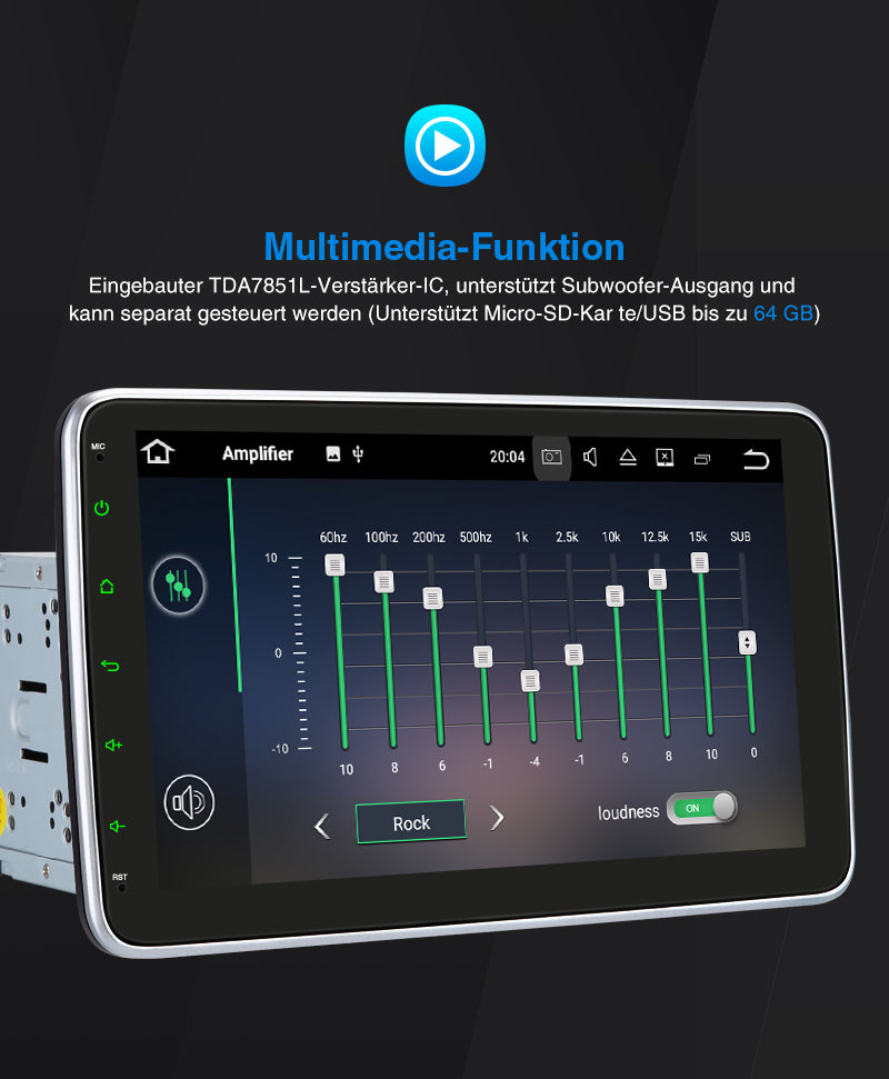 car radio android 13 din 2