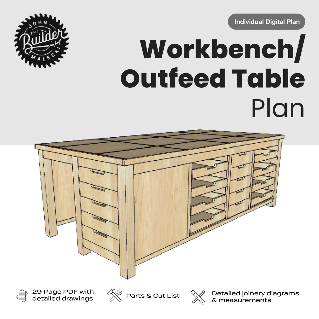 Basic Woodworking Router Table Plan - John Malecki