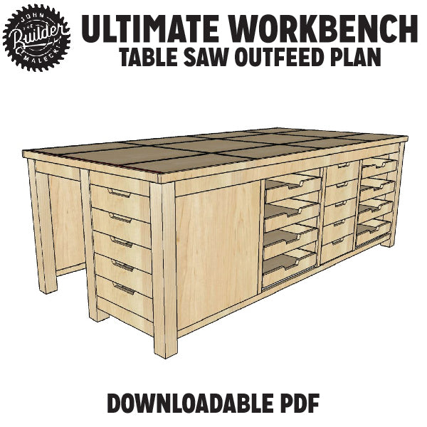 Basic Woodworking Router Table Plan - John Malecki