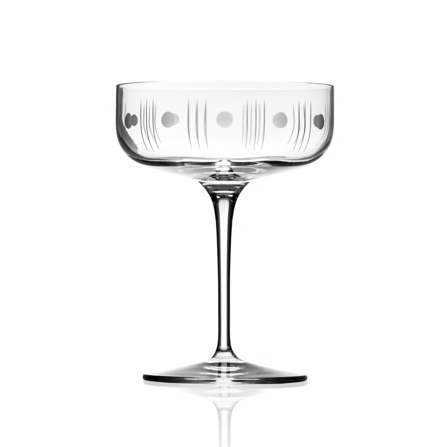 Mid Century Modern White AstroShields 15 oz Stemless Wine Glass