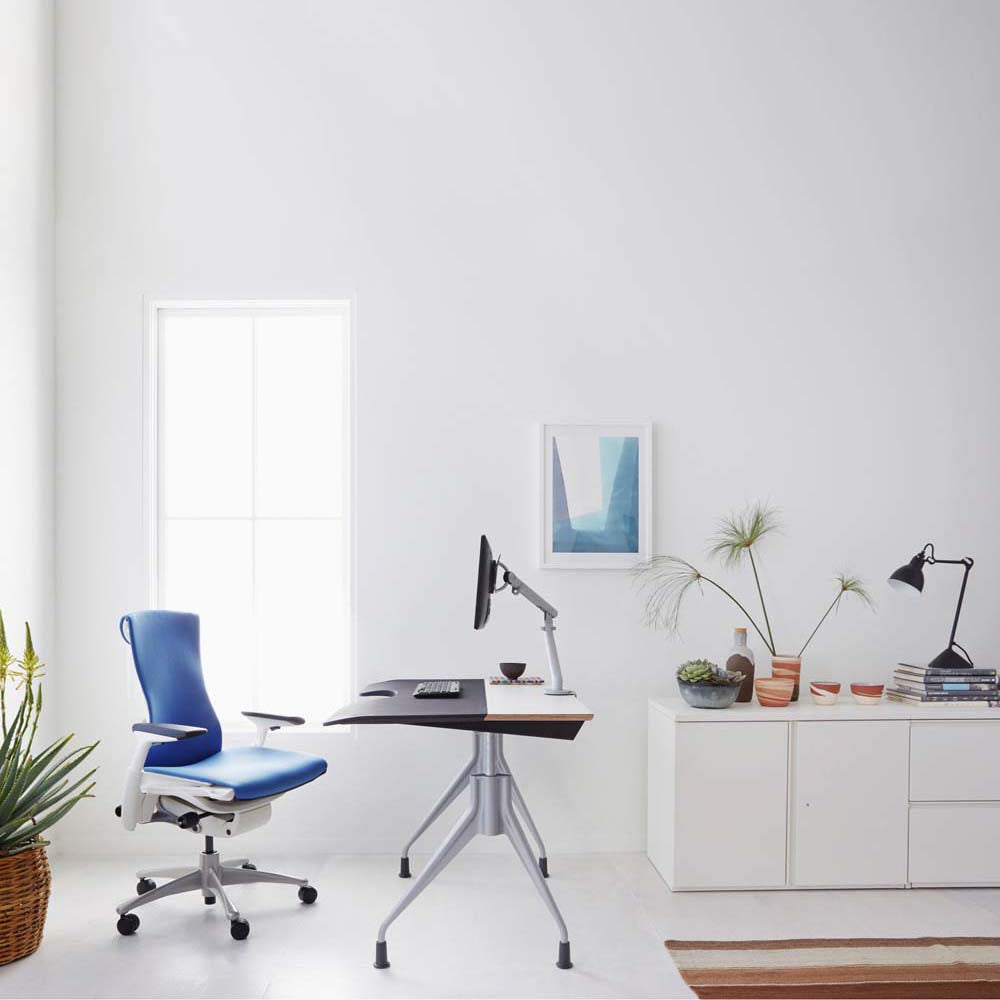 Herman Miller® Flo Monitor Support - Available at Grounded Modern