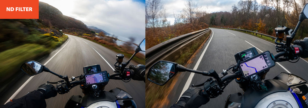 Dango Design ND Filters On Motorcycles