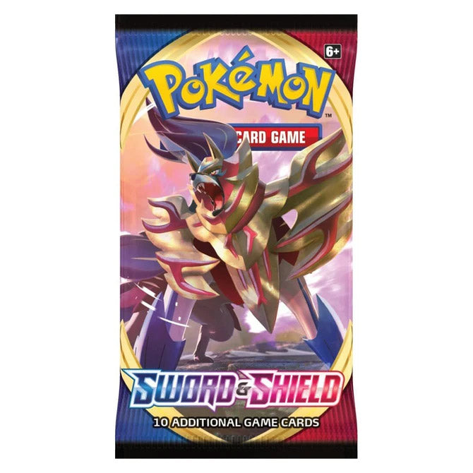 Pokémon TCG: Sword u0026 Shield Booster Paket (10 Kort) u2013 TCG Wizards