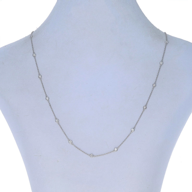 Diamond Station Necklace | 64Facets Fine Diamond Jewelry