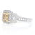 Fancy Yellow Diamond Ring 2.00ctw