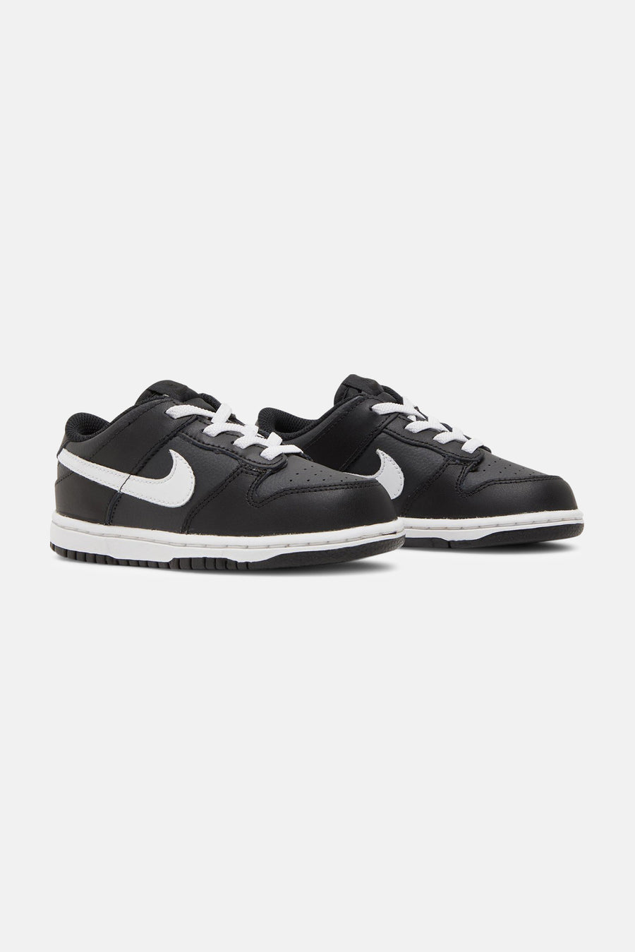 toddler dunk low black and white