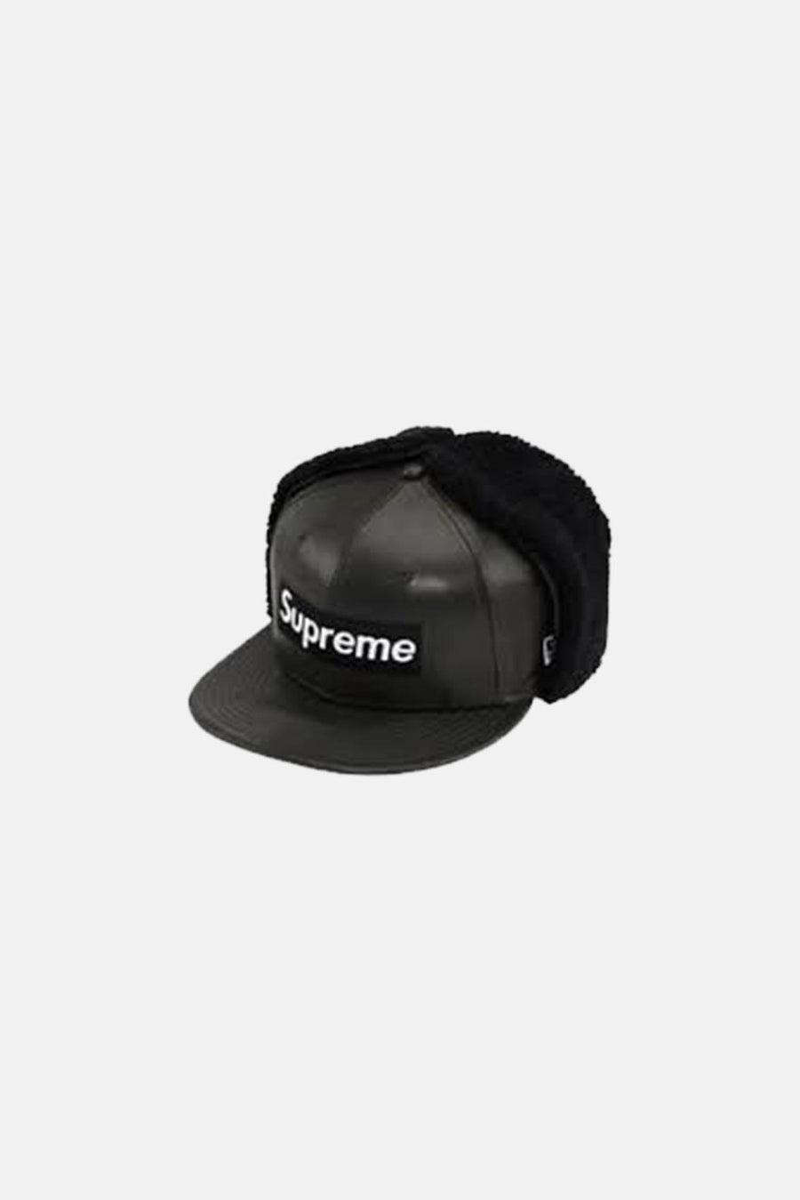 supreme22FW Lether Earflap Boxlogonewera www.ch4x4.com