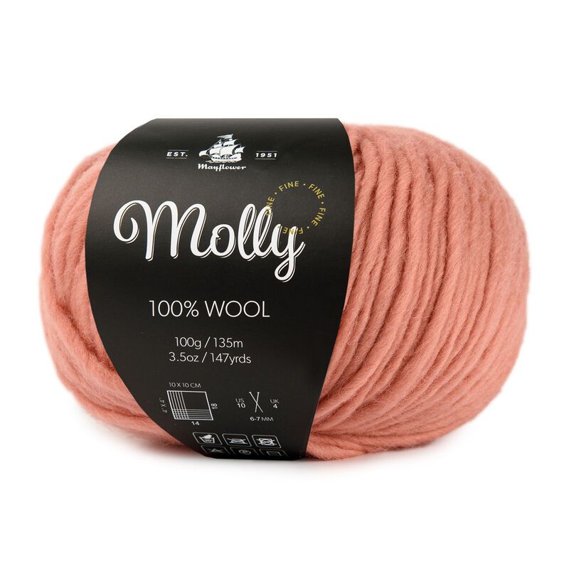 Billede af Mayflower Molly Fine - 01 Ler - 100 g