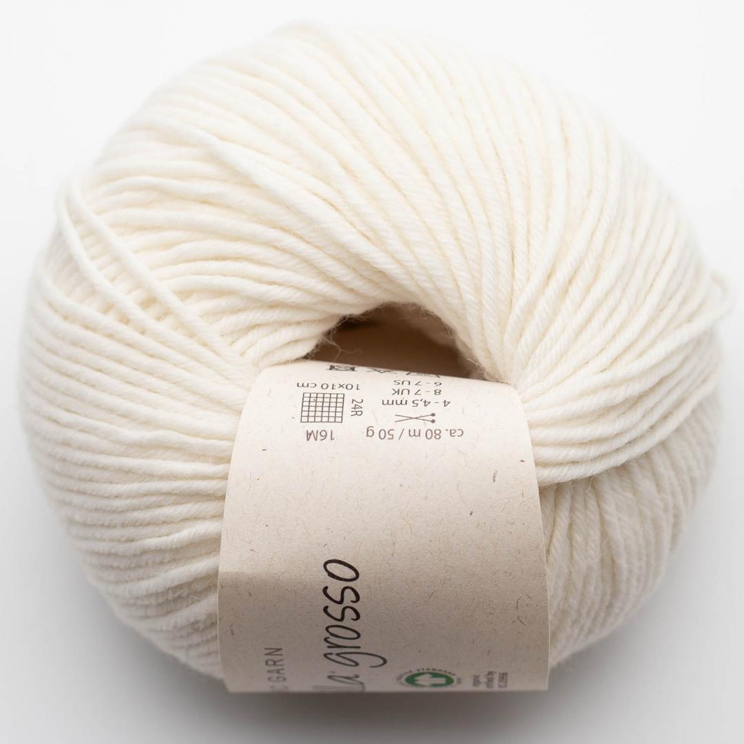 Se Semilla Grosso GOTS - 01 Natur - 50 g hos Yarnjunkies