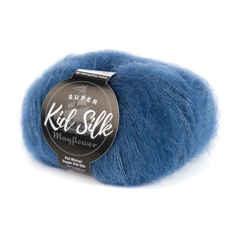 Billede af Mayflower Super Kid-Silk - 08 Blå - 25 g