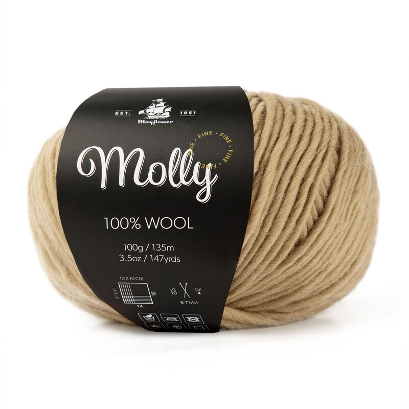 Billede af Mayflower Molly Fine - 08 Kornstak - 100 g