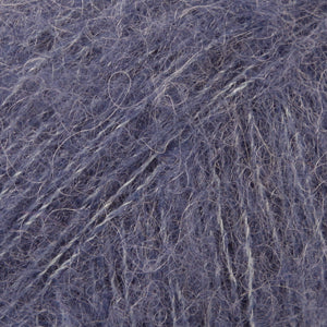 Billede af Drops Brushed Alpaca Silk - 13 Jeansblå - 50 g