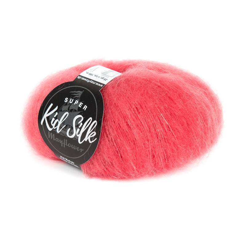 Billede af Mayflower Super Kid-Silk - 13 Orangerød - 25 g