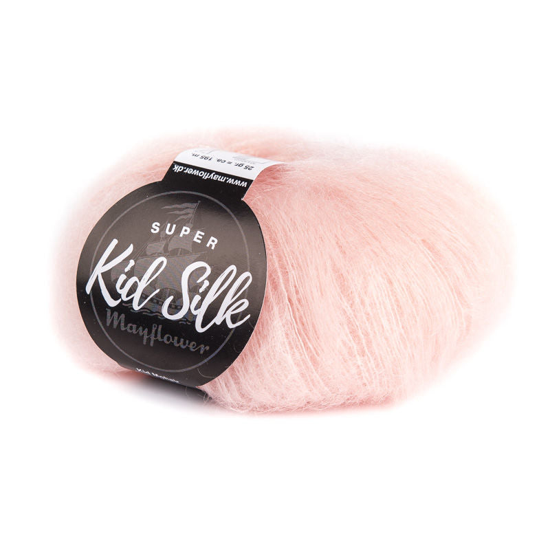 Billede af Mayflower Super Kid-Silk - 15 Pastel Rød - 25 g