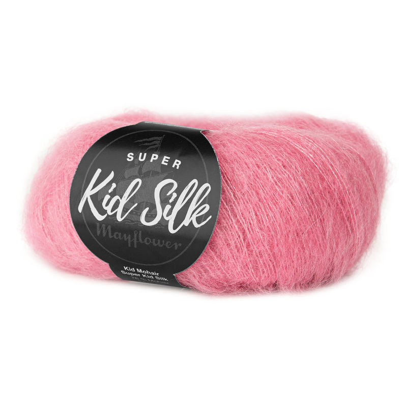 Se Mayflower Super Kid-Silk - 61 Heather Rose - 25 g hos Yarnjunkies