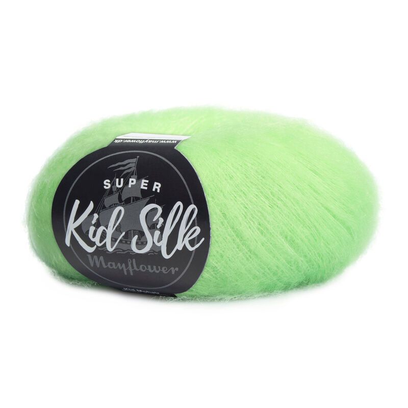 Billede af Mayflower Super Kid-Silk - 94 Paradis Grøn - 25 g