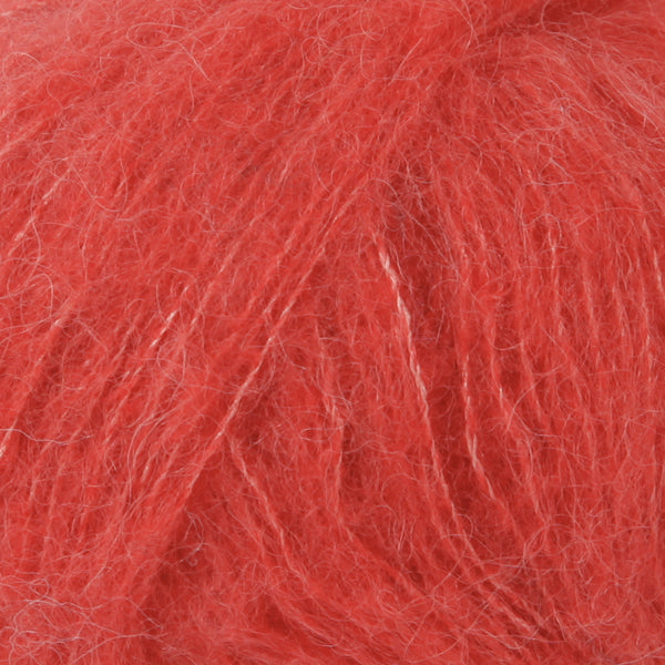 Billede af Drops Brushed Alpaca Silk - 06 Koral - 50 g