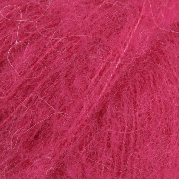 Billede af Drops Brushed Alpaca Silk - 18 Cerise - 50 g