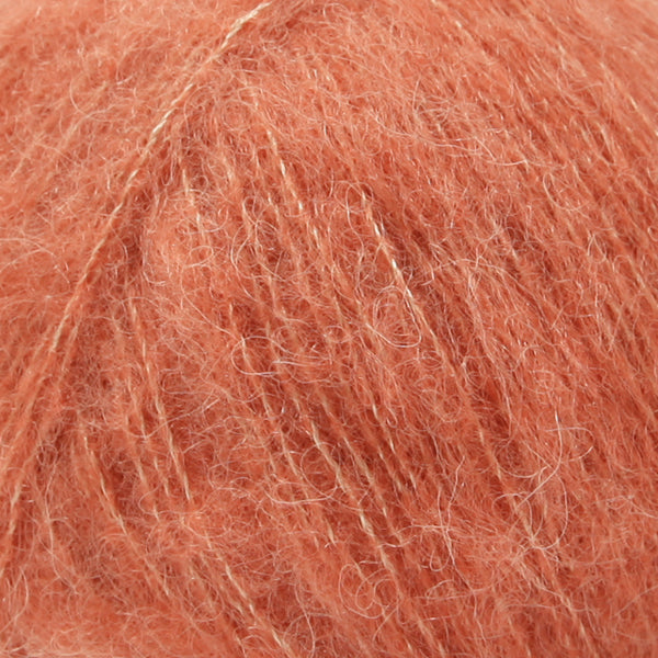 Billede af Drops Brushed Alpaca Silk - 22 Lys Rust - 50 g