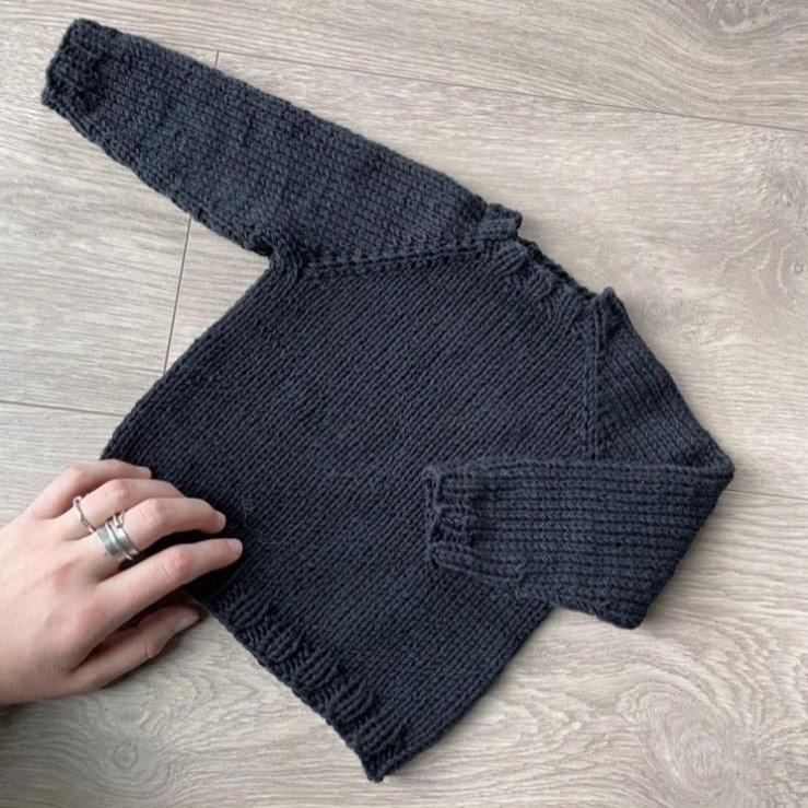 Billede af Easy Basic Sweater Junior 6år - 0 kg