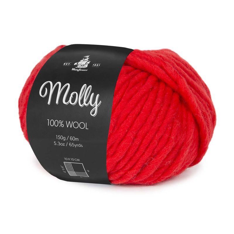 Billede af Mayflower Molly - 11 Intens rød - 150 g