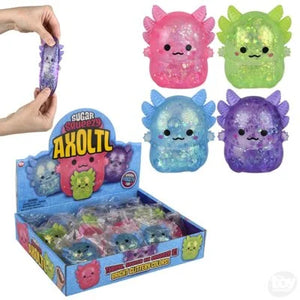 2.5" Squeezy Sugar Axolotl - Park Street Books & Toys