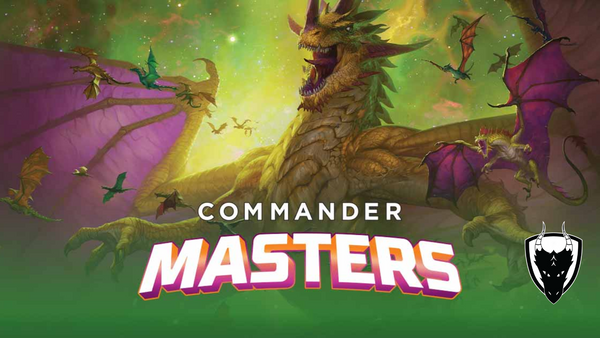 Commander Masters Dragon and Logo