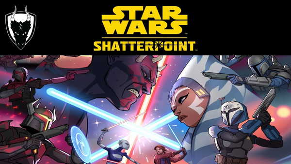 Star Wars Shatterpoint Darth Maul vs. Ashoka in a lightsaber battle
