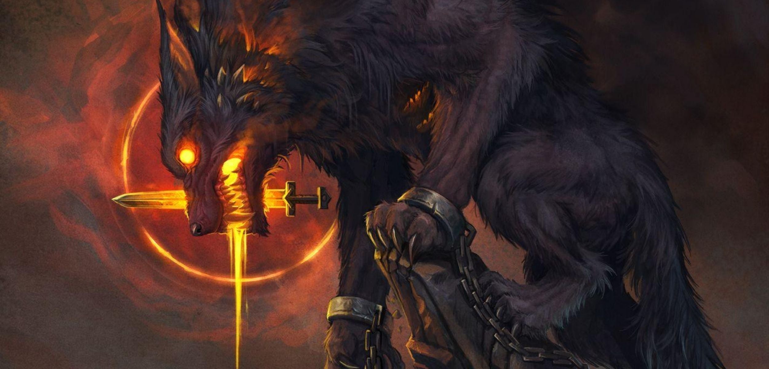 Fenrir, the legend of the giant wolf