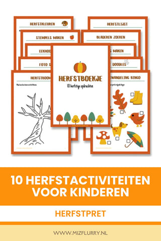 10 herfstactiviteiten voor kinderen