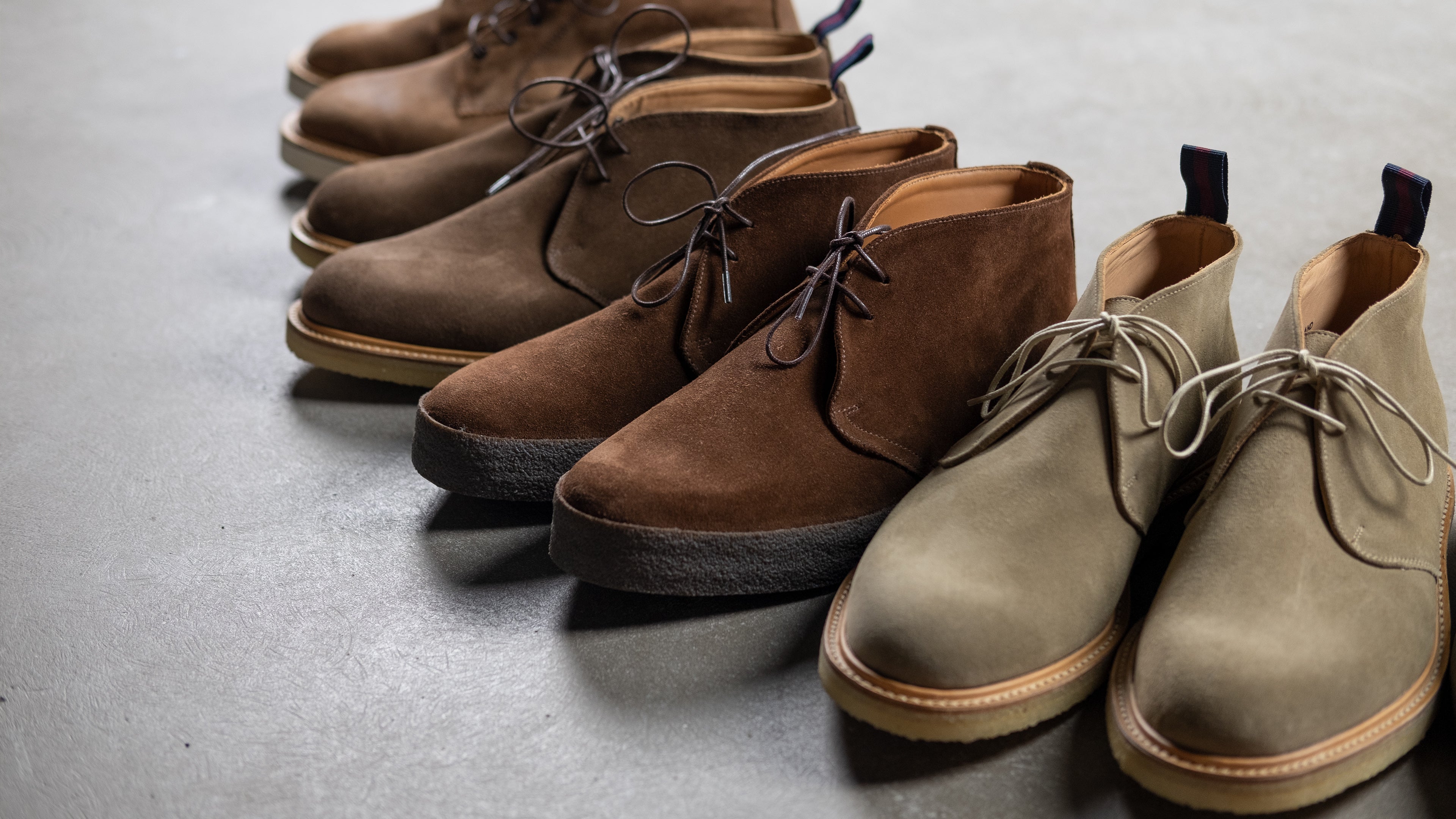 好きに SANDERS Brit Chukka Snuff Brown Suede kids-nurie.com