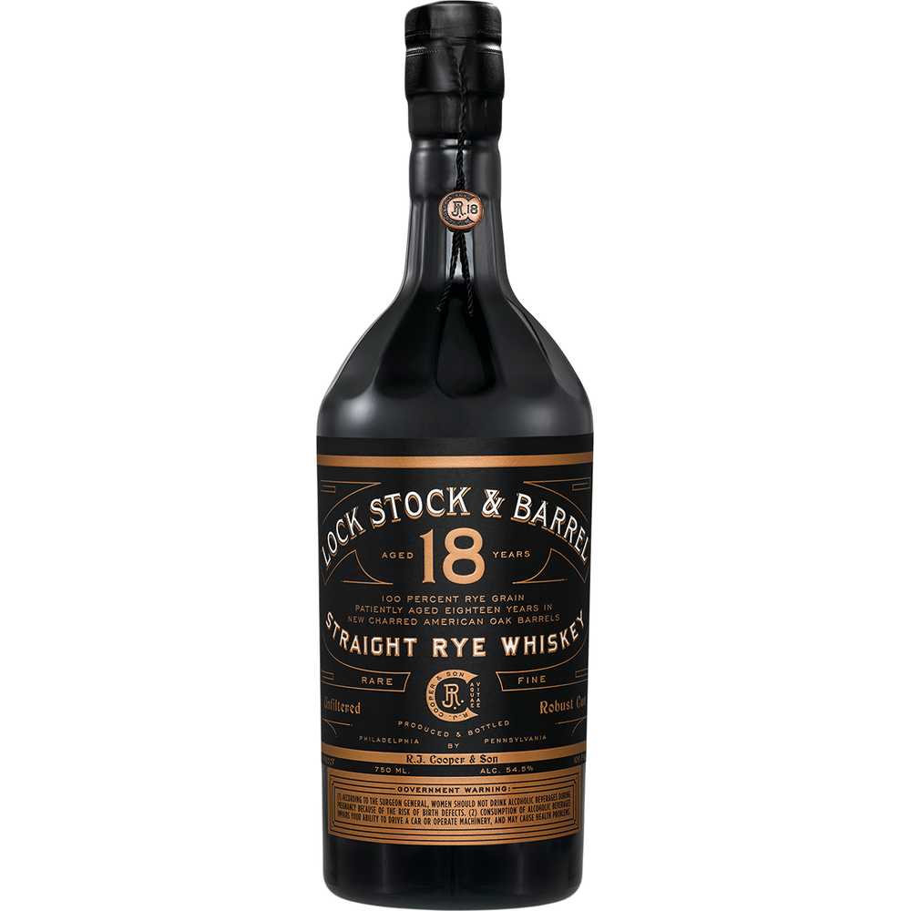 Lock Stock & Barrel Rye Whiskey 18 Year