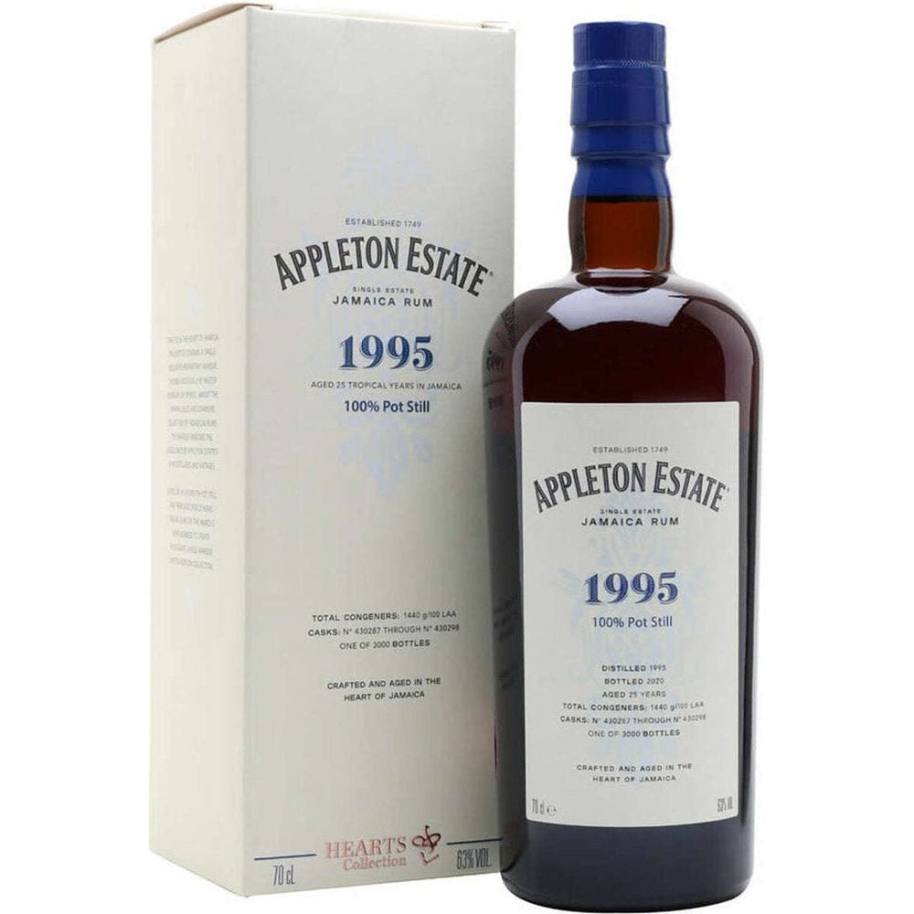 Appleton Estate 1995 Hearts Collection Jamaican Rum