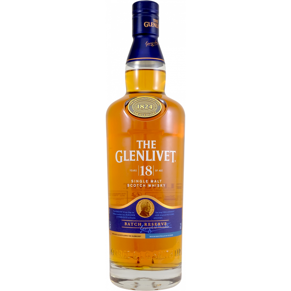 The Glenlivet 18 Year Single Malt Scotch Whisky