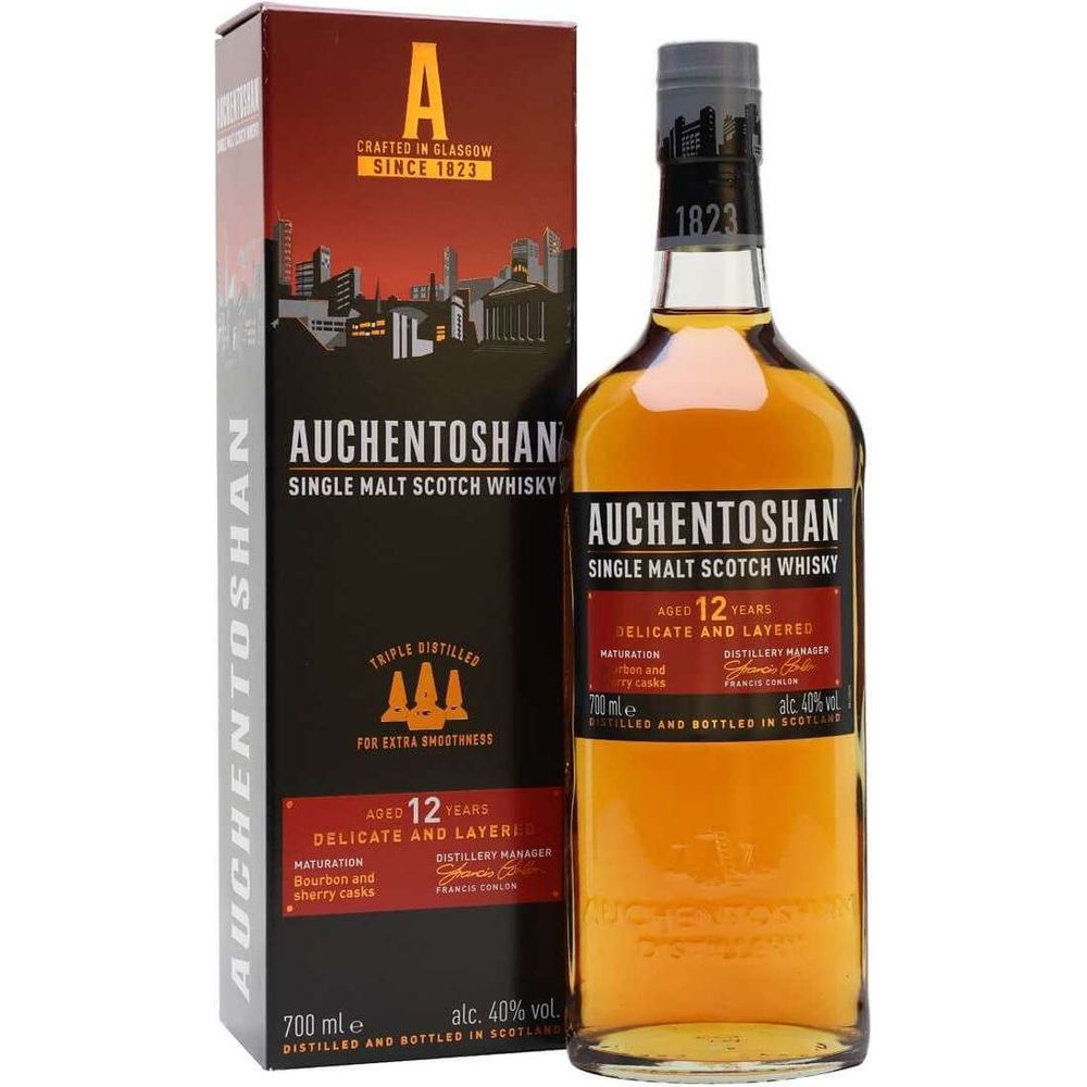 Auchentoshan 12 Year Single Malt Scotch