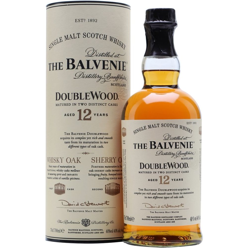 Balvenie 12 Year Doublewood Single Malt Scotch Whisky