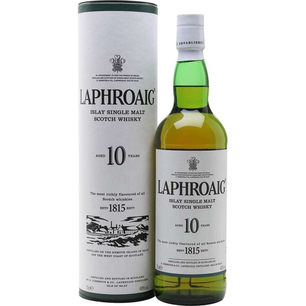 Laphroaig 10 Year Single Malt Scotch Whisky