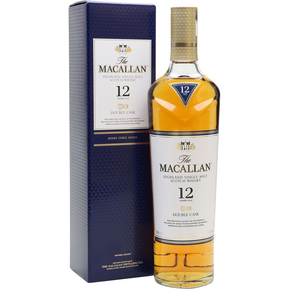 Macallan Double Cask Scotch Single Malt 12 Year