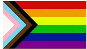 Progressive  Pride Flag