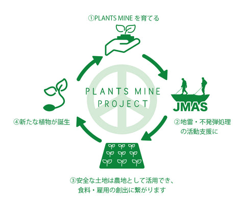 【世界から地雷をなくそう 】プランツマイン