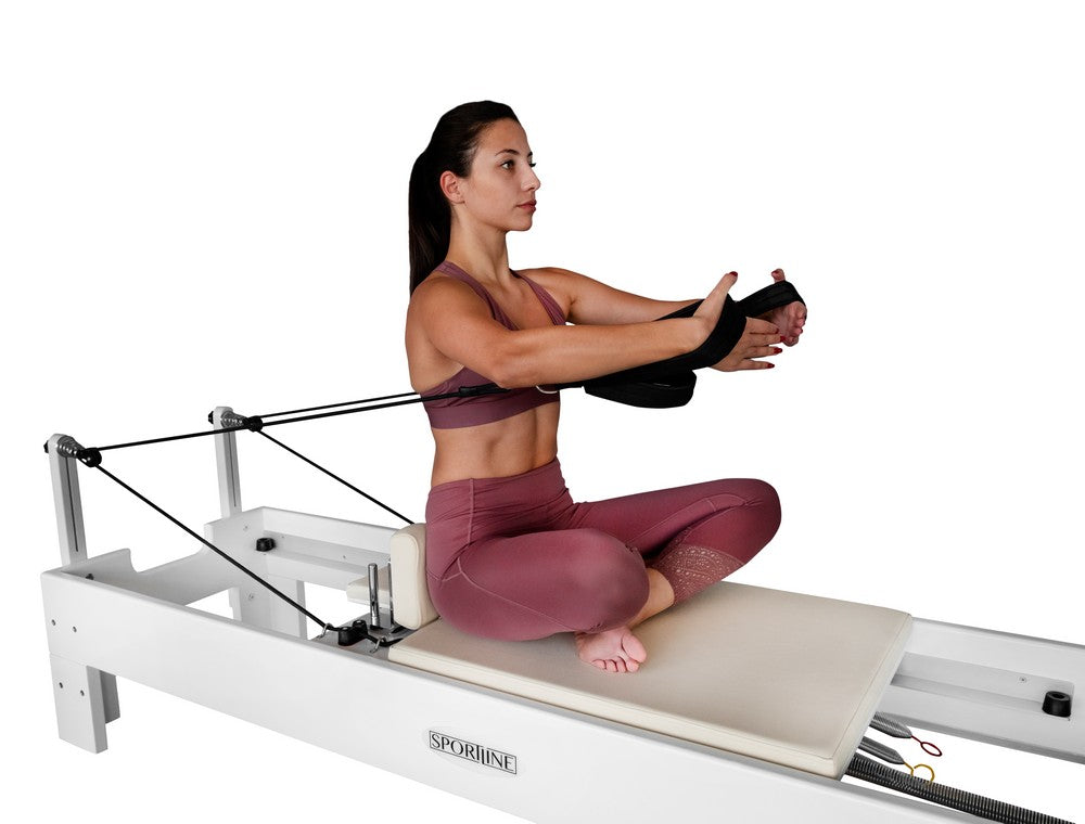 Wooden Retro Pilates Reformer Machine Equipment with Spring for Home/Studio  Workout, Improve Core Strength, Reformer Pilates for Beginner, Big Size