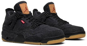 jordan 4 black denim