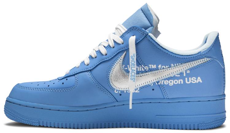 Nike Air Force 1 X Off White University Blue Promotions