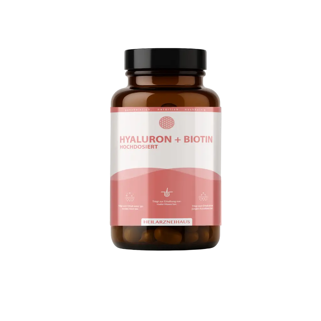 Hyaluron + Biotin hochdosiert Kapseln HM Heilarzneihaus Medica