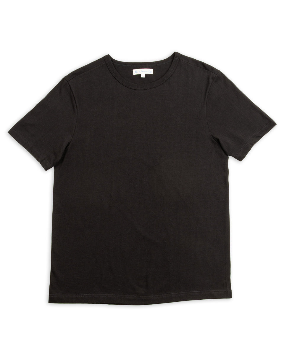 Cotton Mix Plain Round Neck T-Shirt