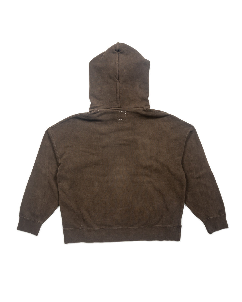 Visvim Amplus SB Hoodie P.O. (Natural Dye) - Dark Mud – Standard