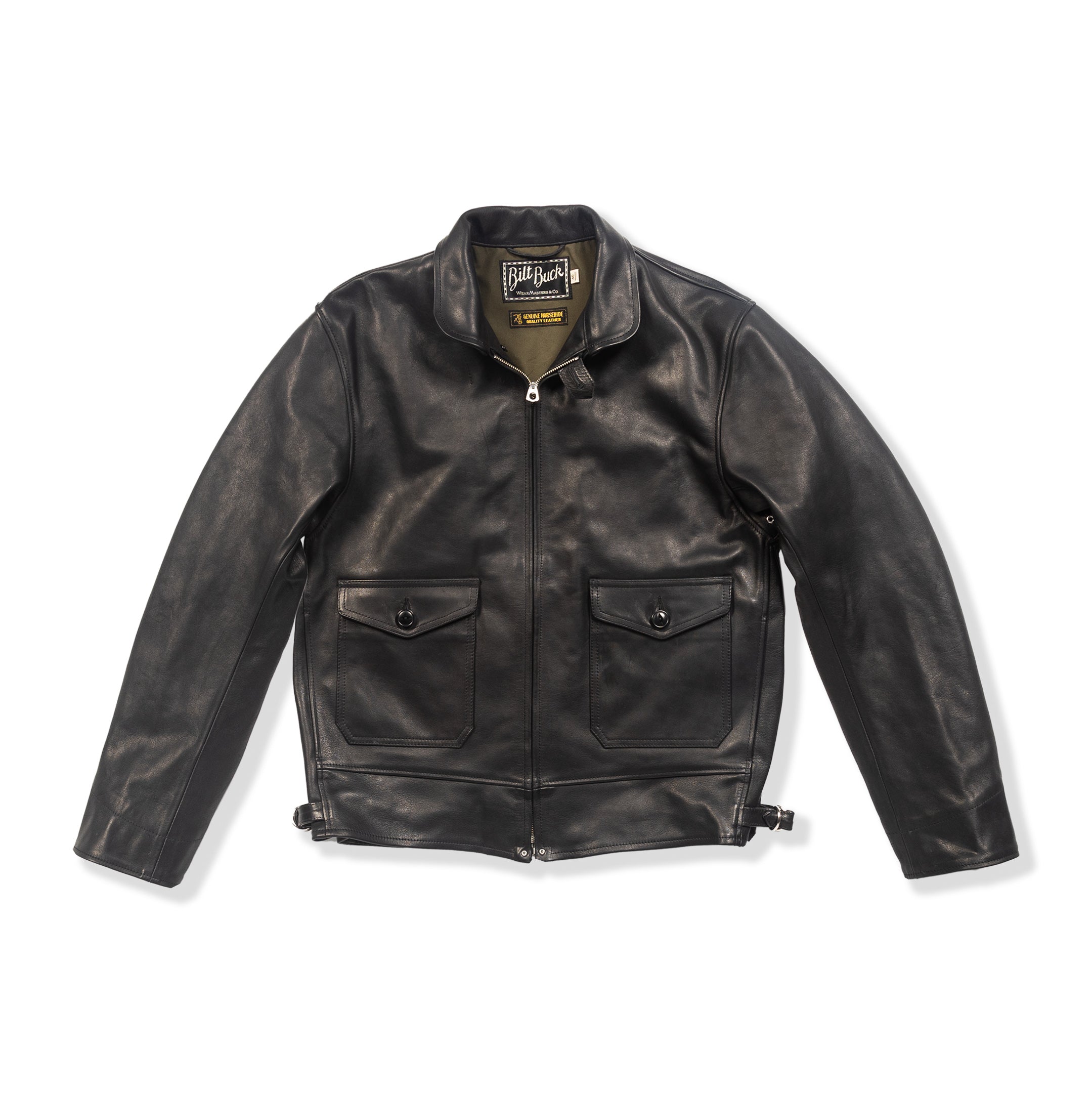 Y'2 Leather HV Horse Single Riders Jacket - Black – Standard & Strange