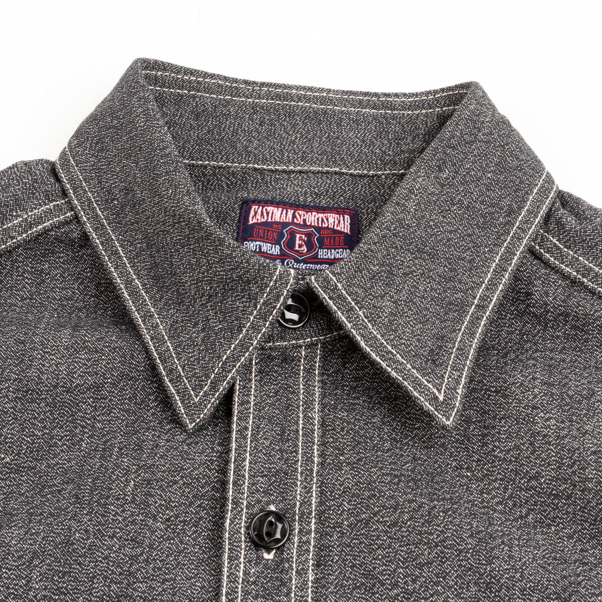 Chambray Work Shirt - Charcoal