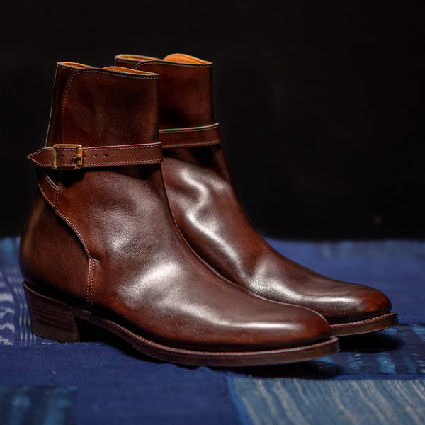 Clinch Boots Jodhpur Boot - Brown Calfskin - CN Wide Last - Standard ...