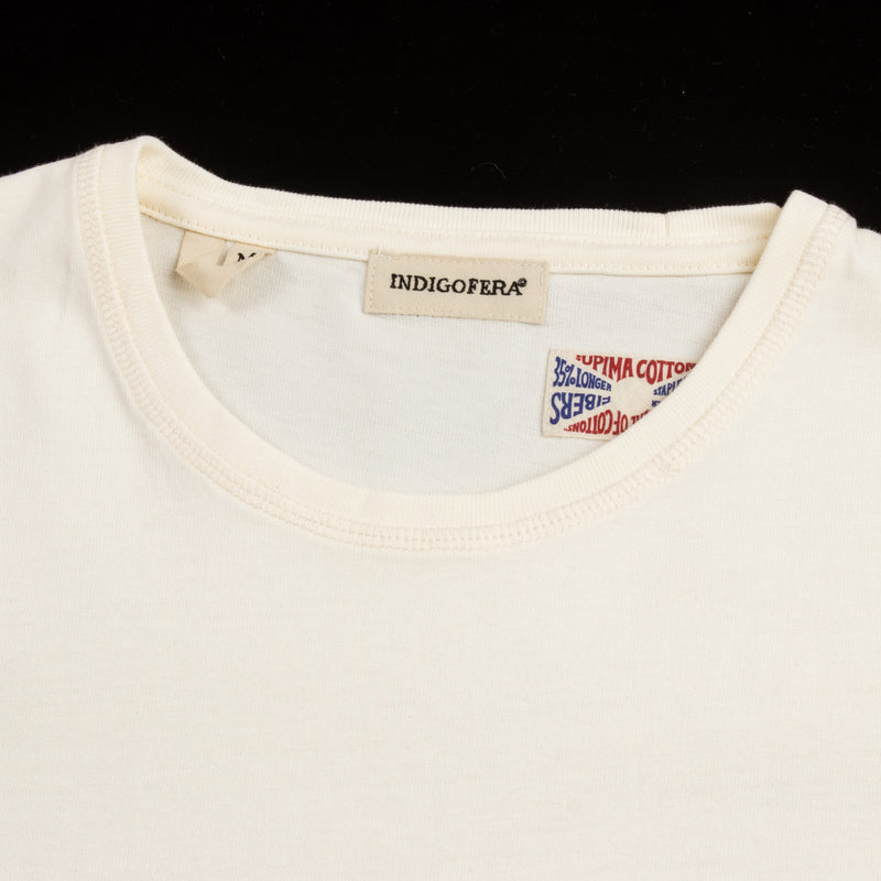 Indigofera Wilson Pocket Tee - Cockatoo White - Standard & Strange